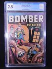 Bomber Comics #4     CGC Graded 2.5      Cream to Off White Pages      Hitler Co