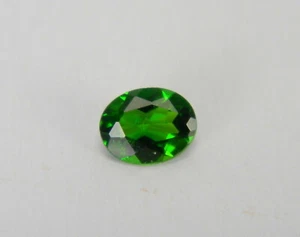 .32 Carats Natural Green Chrome Diopside Faceted Gemstone Oval CDP51 - Picture 1 of 2