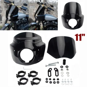 Front Fairing + 11" Windshield Kits For Harley Low Rider S FXLRS 114 117 2020-22 - Picture 1 of 8