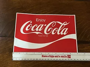 Vintage Coca-Cola decal - Picture 1 of 3