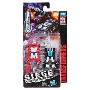 Hasbro Transformers War For Cybertron Micromasters Siege Red Heat & Stakeout - Picture 1 of 3