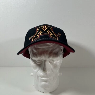 Gorra ajustada de hockey Minnesota Golden Gophers talla 7 1/4 Zephyr NCAA - EXCELENTE ESTADO Foto 1 de 4