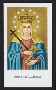santino-holy card Madonna EGIM n. 280 Maria SS.dell?Altomare - Picture 1 of 1