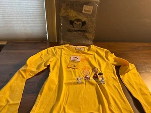 NEW Appaman X Peanuts Kids YELLOW Long-Sleeve T-Shirt/Top Sz 12 POPCORN NWT L/S - Picture 1 of 6