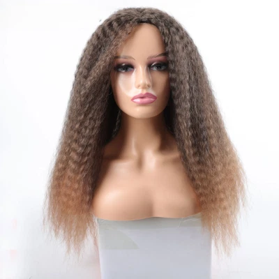 Long Curly Color Synthetic Wigs for Women Afro Kinky Curly Synthetic Hair Wigs - Image 1 of 4
