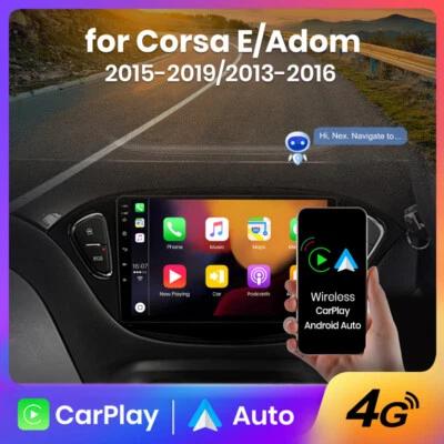 For Vauxhall Corsa E 2015-19 Android 13 Car Stereo Radio Carplay GPS Navi 1+32GB - Image 1 of 4