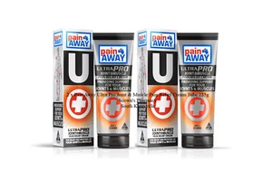 2 x Pain Away Ultra Pro Joint & Muscle Pain Relief Cream Tube Arthritis 125g - Picture 1 of 7
