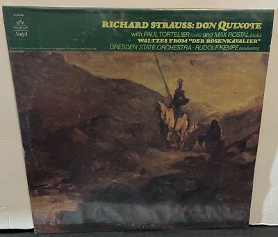 sealed Lp Strauss-DON QUIXOTE cello TORTELIER viola ROSTAL 1974 ANGEL S-37046 - Image 1 of 2