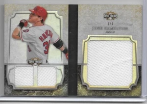 /3 2013 TOPPS TRIPLE THREADS TTJPR-JH JUMBO PLUS RELIC - JOSH HAMILTON MVP - Picture 1 of 2