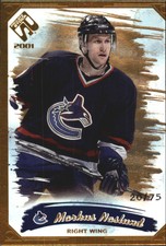 2000-01 (CANUCKS) Private Stock Gold #96 Markus Naslund /75