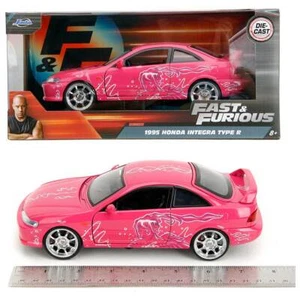 Jada Fast & Furious Mia's Acura Integra with Suki's S2000 Graphics 1/24 Scale - Picture 1 of 6