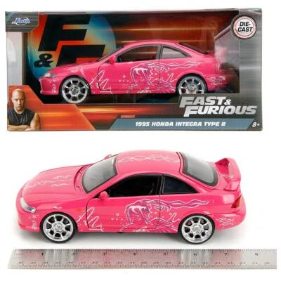 Jada Fast & Furious Mia's Acura Integra with Suki's S2000 Graphics 1/24 Scale - Image 1 of 4