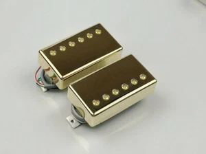  Gold Humbucker Pickup  Alnico V Guitar Pickup 498R 498T Set Guitar - Picture 1 of 11