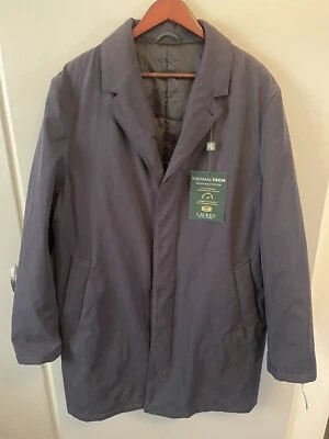 Abrigo Thermaltech azul marino talla 46 largo Lauren Ralph Lauren para hombre nuevo con etiquetas Foto 1 de 4