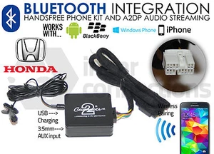 Honda Element Adattatore Streaming Bluetooth Chiamate Vivavoce CTAHOBT001 AUX MP3  - Foto 1 di 7