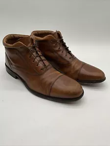 Johnson & Murphy Men’s Murphy Boots Brown Size 10 M - Picture 1 of 20