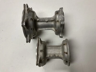 1995 95 Kawasaki KX250 KX 250 OEM Front & Rear Back Wheel Rim Hub Hubs Wheels - Image 1 of 4