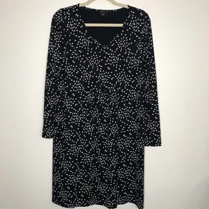 J Jill Wearever Collection Black and White Dress Size Small - Picture 1 of 10