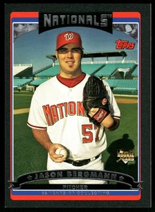 Jason Bergmann Washington Nationals 2006 Topps Black #622 SN /55 - Picture 1 of 2