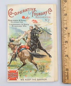 Vintage 1899 Co-Operative Foundry Red Cross Ranges Brochure Rochester NY - Picture 1 of 4