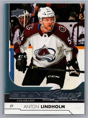 2017-18 Upper Deck - Young Guns #456 Anton Lindholm (RC) - Image 1 of 2
