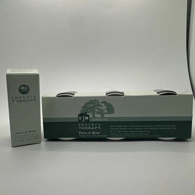 Origins Sensory Therapy Peace of Mind on Spot Relief -3 Travel Candles 2oz - Image 1 of 4