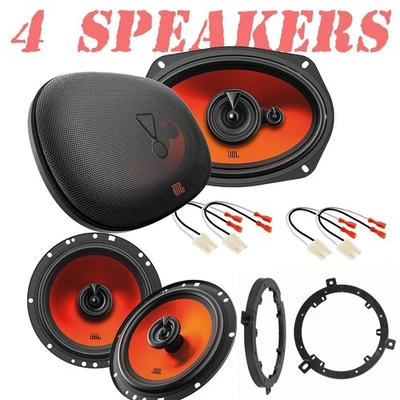 JBL 560W 前 400W 后门扬声器升级版适用于 1999 - 2001 年吉普大切诺基 — 第 1/4 张图片