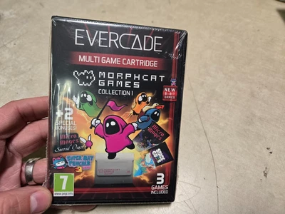 SEALED UK Evercade Morphcat Games Collection 1 Cartridge 25 Sealed Pegi 7 - Image 1 of 4