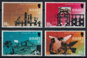 JERSEY 1990 Anniversari diversi 4v MNH** - Picture 1 of 1