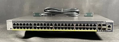 NETGEAR ProSafe GSM4352PS  M4300-52G-POE+ Switch- Same Day Shipping - Image 1 of 4