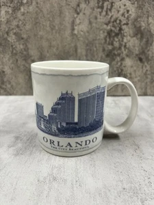 Starbucks 2006 Coffee Mug Orlando Skyline "The City Beautiful" Collectible 18oz - Imagen 1 de 5