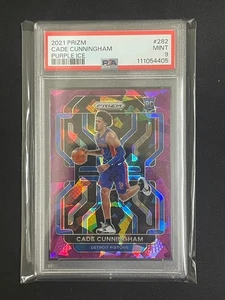 Cade Cunningham 2021-22 Panini Prizm /149 RC PSA 9 Purple Ice Rookie #282 - Picture 1 of 2