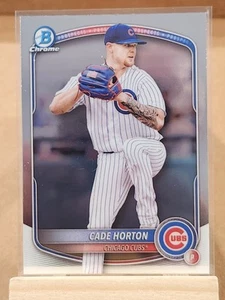 2025 Bowman Baseball Chrome -Cade Horton #BCP-10 Chicago Cubs - Picture 1 of 2