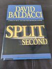 "Split Second" 2003 David Baldacci Hardcover with Dust, 1st Printing 