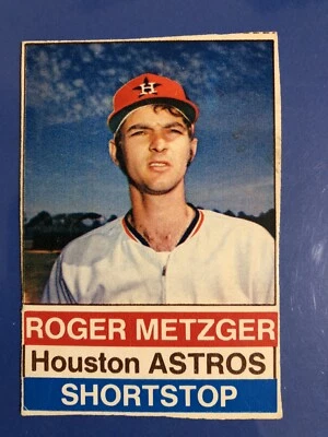 1976 Hostess Baseball #67 Roger Metzger Houston Astros - Image 1 of 2