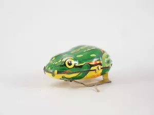 Köhler D Grenouille jouet mécanique à clé en tôle - Picture 1 of 8