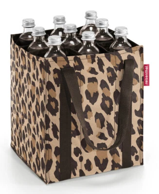 reisenthel bottlebag Flaschentasche Einkaufstasche leo macchiato ZJ6048 - Bild 1 von 3