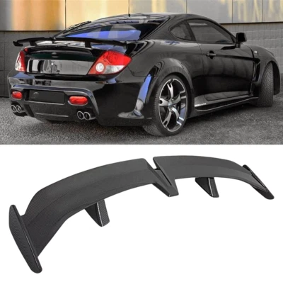 55" Carbon Fiber Rear Trunk Spoiler Wing PRO Style For Hyundai Tiburon 97-08 - Image 1 of 4