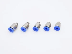 Push to Connect Fitting 4mm Tube OD x M6 Male Thread Pneumatic Male Straight ... - Picture 1 of 5