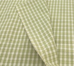 Spring Green Yellow Plaid Checked Gingham Decor Fabric BTY #13 - Picture 1 of 6