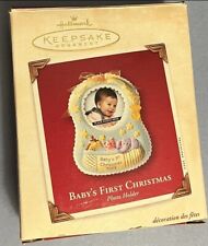 Hallmark Keepsake Ornament - 2003 Baby’s First Christmas (Photo Holder) 