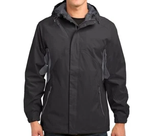 Waterproof Jacket Windbreaker Rain Jacket Port Authority Waterproof Jacket XL - Picture 1 of 3