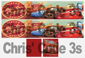 Code 3 Decalcomanie Trailer Adesive Vinile - Disney Pixar Cars - 1/50 1/64 1/76 1/148 - Foto 1 di 1