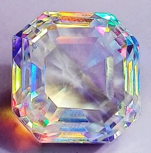 Mystic Quartz Rainbow Color 53.20 Cts Octagon Shape Loose Gemstone Certified - Picture 1 of 6