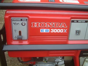 Honda EB3000X Portable Petrol Generator 3.5KVA 110v/240v Outputs- New - Picture 1 of 11