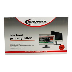 Innovera Blackout Privacy Filter for 24" Widescreen LCD Monitor