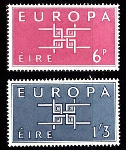 IRELAND #188-189 MNH EUROPA CEPT 1963 - Picture 1 of 1