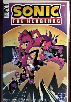 SONIC The HEDGEHOG Comic Book IDW #28 A Cover June 2020 Bagged & Boarded NEW — 第 1/2 张图片