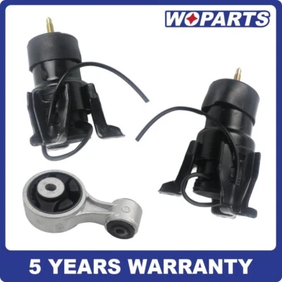 Torque Strut AND Motor Mount Set 3PCS FIT FOR 2009-2014 Nissan Maxima S SV 3.5L - Image 1 of 4