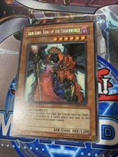 yugioh LICH LORD KING OF THE UNDERWORLD FOTB-EN062 Secret 1st Edition VLP/MINT